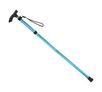 PATIKIL Trekking Poles, Collapsible Hiking Pole 33-37 Inch Telescopic Folding Cane Quick Lock Aluminum Alloy for Outdoor Hiking Walking Camping, Blue