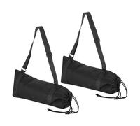 PATIKIL Tripod Carrying Case, 2Pcs Nylon Padded Tripod Bag with Handles for Light Stands Tripod Photography Accessories, Black 35cm