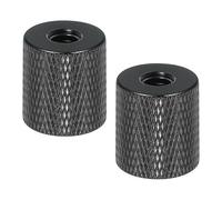 PATIKIL Tripod Screw Adapter 1/4" Female to 1/4" Female, 2 Pcs Tripod Nut Connectors Camera Mount Screw Camera Double Head Converter for Microphone Holder Magic Arms Accessories