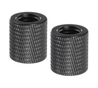 PATIKIL Tripod Screw Adapter 1/4" Female to M10 Male, 2 Pcs Tripod Nut Connectors Camera Mount Screw Camera Double Head Converter for Microphone Holder Magic Arms Accessories, 18 mm