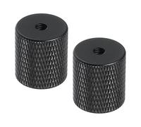 PATIKIL Tripod Screw Adapter 1/4" Female to M4 Male, 2 Pcs Tripod Nut Connectors Camera Mount Screw Camera Double Head Converter for Microphone Holder Magic Arms Accessories, 18 mm