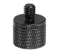 PATIKIL Tripod Screw Adapter 1/4" Female to M6 Male, Tripod Nut Connectors Camera Mount Screw Camera Double Head Converter for Microphone Holder Magic Arm Accessories