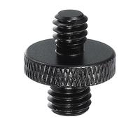 PATIKIL Tripod Screw Adapter 1/4" Male to M8 Male, Tripod Nut Connectors Camera Mount Screw Camera Double Head Converter for Microphone Holder Magic Arms Accessories