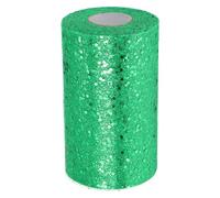 PATIKIL Tulle Fabric Rolls, 6 Inch by 50 Yards Fabric Spool Tulle Sparkling Ribbon Netting Sequin for DIY Tutu Skirts Crafts Wedding Party Decorations, Grass Green