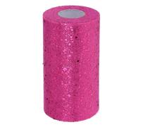 PATIKIL Tulle Fabric Rolls, 6 Inch by 50 Yards Fabric Spool Tulle Sparkling Ribbon Netting Sequin for DIY Tutu Skirts Crafts Wedding Party Decorations, Rose Red