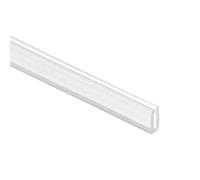 PATIKIL U Channel Edging Trim, 8m Sheet Metal Edge Guard Protector Rubber Edge Trim Air Sealed Seal Strip for Panels Car Doors Steel Plates, 1mm Slot, Fits 0.5-1mm Edge, 6x1x3mm