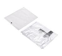 PATIKIL Universal Luggage Protector with Fastener 30 Inch, Portable Clear PVC Antistatic Waterproof Dust Cover for Suitcase, Transparent