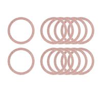 PATIKIL Universal Sparkle Magnetic Adapter Ring, 12 Pcs Ultra-Thin Sticker Ring Adhesive Nickel-Iron Alloy for Phone Cases Holder Wireless Charging Car Mount Kit, Pink