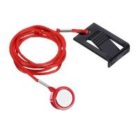 PATIKIL Universal Treadmill Magnet Safety Key 0.75inch, Treadmill Key Replacement with Magnetic Safety Switch Lock for Running Machine Image Gym, Black