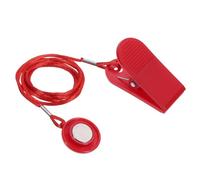 PATIKIL Universal Treadmill Magnet Safety Key 1.1inch, Treadmill Key Replacement with Magnetic Safety Switch Lock for Running Machine Image Gym, Red
