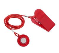 PATIKIL Universal Treadmill Magnet Safety Key 1.26inch, Treadmill Key Replacement with Magnetic Safety Switch Lock for Running Machine Image Gym, Red