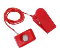 PATIKIL Universal Treadmill Magnet Safety Key 1.81inch, Treadmill Key Replacement with Magnetic Safety Switch Lock for Running Machine Image Gym, Red