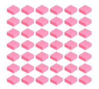 PATIKIL USB Type A Port Plugs Covers Caps, 50Pcs Silicone Anti Dust Protector for Smartwatch Telephone Computer Camera Mobile Hard Discs USB Male Ports, Pink