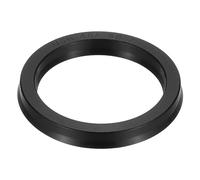PATIKIL USH Radial Shaft Seal, 45mm ID x 56mm OD x 7mm Width Nitrile Rubber Oil Seal for Bearing Shaft Oil Pumps Engines, Black