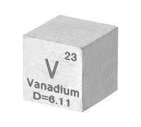 PATIKIL Vanadium Cube, 10mm High Density Element Cube for Lab Experiment and Scientific Classes