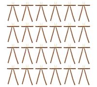 PATIKIL Velvet Bows, 24 Pcs Velvet Ornaments Ribbon Gift Bows Vintage Wreath Bow for Christmas Tree Wedding Birthday Parties Decor, Camel (3/8" Width, 5x7 Inch)