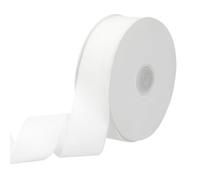 PATIKIL Velvet Ribbon 1-1/2 Inch 10 Yard, 1 Roll Polyester Single Face Spool for Gift Wrapping Wedding Flower Bouquet Bow Handmade Craft Decorations, White