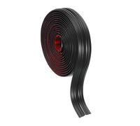 PATIKIL Wall Corner Protector 20mm x 1 Meters, Self Adhesive Wall Corner Guard Edge Protector Flexible Inside & Outside Corner Molding Trim for Ceiling Countertop, Black