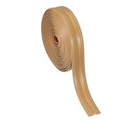 PATIKIL Wall Corner Protector 2cm x 3 Meters, Self Adhesive Wall Corner Guard Edge Protector Flexible Peel and Stick Molding Trim for Ceiling Countertop, Yellow Oak Grain