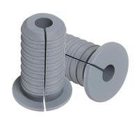PATIKIL Wall Grommets for Cables 3/4", 2 Pcs Cable Routing Kit Silicone Hole Grommet Feed Through Bushing for Ethernet Accessories with 7mm Hole, Gray