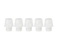 PATIKIL Water Purifier Straight Connector 3/8" NPT Female x 3/8" OD Tube, 5 Pcs Quick Push to Connect Tube Fittings for RO/DI Reverse Osmosis Water Filter Purifier Plumbing System, White