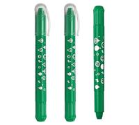 PATIKIL Watercolor Gel Crayon, 3Pcs Washable Twist Crayons for Coloring Drawing Painting, Green