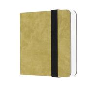 PATIKIL Watercolor Journal, 24 Sheets 4x4 Inch 100% Cotton Cold-Pressed Watercolor Paper Handbook Sketchbooks 140lb/300 GSM Fine Lines for Art Painting Drawing Artist, Yellow