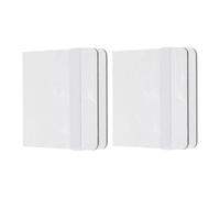 PATIKIL Watercolor Journal, 48 Sheets(2Pcs) 4x4 Inch 100% Cotton Cold-Pressed Watercolor Paper Handbook Sketchbooks 140lb/300 GSM Fine Lines for Art Painting Drawing Artist, White