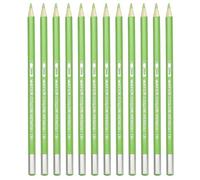 PATIKIL Watercolor Pencil, 12Pcs Water Soluble Pencils for Blending, Coloring, Sketch Drawing, Painting, Green Yellow