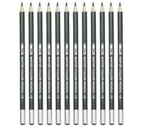 PATIKIL Watercolor Pencil, 12Pcs Water Soluble Pencils for Blending, Coloring, Sketch Drawing, Painting, Dark Green