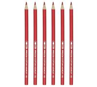 PATIKIL Watercolor Pencil, 6Pcs Water Soluble Pencils for Blending, Coloring, Sketch Drawing, Painting, Bright Red