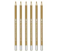 PATIKIL Watercolor Pencil, 6Pcs Water Soluble Pencils for Blending, Coloring, Sketch Drawing, Painting, Bright Orange