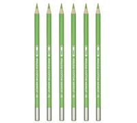 PATIKIL Watercolor Pencil, 6Pcs Water Soluble Pencils for Blending, Coloring, Sketch Drawing, Painting, Green Yellow