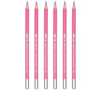 PATIKIL Watercolor Pencil, 6Pcs Water Soluble Pencils for Blending, Coloring, Sketch Drawing, Painting, Pale Pink