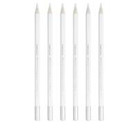 PATIKIL Watercolor Pencil, 6Pcs Water Soluble Pencils for Blending, Coloring, Sketch Drawing, Painting, White