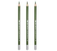 PATIKIL Watercolor Pencils, Olive Green Color Pencil Set Sketch Coloring Drawing Colored Pencils Bulk Artist Drawing Supplies for Adult Coloring Book Blending, 3 Pcs