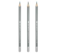 PATIKIL Watercolor Pencils, Pigeon Gray Color Pencil Set Sketch Coloring Drawing Colored Pencils Bulk Artist Drawing Supplies for Adult Coloring Book Blending, 3 Pcs