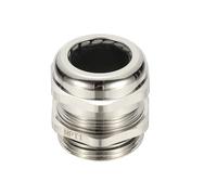 PATIKIL Waterproof Electrical Cable Glands, NPT1 1 Pcs 45/64" - 1" Nickel-Plated Brass Cord Grip Electric Wire Connector Wire Protector for Outdoor Cable Box Enclosure Junction Box