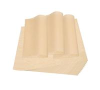 PATIKIL Wax Paper Sheets for Food, 100Pcs 10x10 Grease Proof Food Basket Liner Sheets Pre Cut Sandwich Wrapping Paper for Bread Party Tray Food Basket Liners, Brown