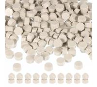 PATIKIL Wax Seal Beads, 360 Pack Sealing Wax Beads Octagon Wax Seal Stamp Beads for Stamp Seals for Letter Wedding Invitation Envelope Craft, Beige