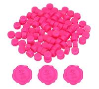 PATIKIL Wax Seal Beads, 400 Pcs Hexagon Sealing Beads Kit for Wax Seal Stamp for Wedding Invitation Letter Envelope DIY Crafts Card Gift Wrapping, Rose Red