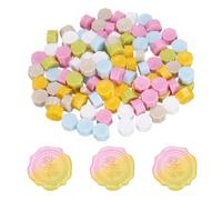 PATIKIL Wax Seal Beads, 400 Pcs Hexagon Sealing Beads Kit for Wax Seal Stamp for Wedding Invitation Letter Envelope DIY Crafts Card Gift Wrapping, Multicolored