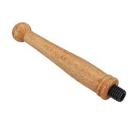 PATIKIL Wax Seal Stamp Handle Only, Wooden Handle Replacement Sealing Stamp Handles for Wedding Invitation Card Letter Envelope Style 8, Brown