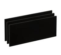 PATIKIL Welding Len Shade 10 Glass 4.25"x 2", 3 Pack Hardened Glass Black Darkening Filter Plates Covers Replacement for Weld Helmet Hood