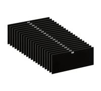 PATIKIL Welding Len Shade 9 Glass 4-1/4"x 2", 20 Pack Hardened Glass Black Darkening Filter Plates Covers Replacement for Weld Helmet Hood