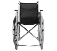 PATIKIL Wheelchair Side Bag, 15.4"x11.4" Wheelchair Caddy Storage Pouch with Cup Holder Armrest Accessory Large Capacity for Wheelchair Walkers Daily Use, Black