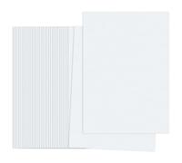 PATIKIL White Colored Copy Paper, 100 Sheets 8.3x5.9 A5 19lb/70gsm Double Sided Colorful Print Paper Bulk Sheet DIY Craft Art Projects Supplies for Printer Origami