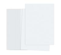 PATIKIL White Print Copy Paper, 50 Sheets 8.3x5.9 A5 19lb/70gsm Double Sided Colorful Print Paper Bulk Sheet DIY Craft Art Projects Supplies for Printer Origami