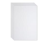 PATIKIL White Shiny EVA Glitter Foam Sheet 11.8 x 7.9 Inch 2mm Thick Sparkle EVA Glitter Felt for Crafts DIY Project, 5 Pcs