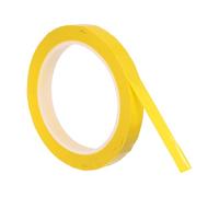 PATIKIL Whiteboard Tape 1/2" x 216.5ft, Thin Dry Erase Self Adhesive Chart Line Tape for Graphic Chart Marking DIY Art, Dark Yellow